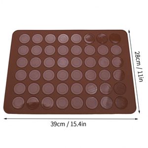 Tapis de cuisson antiadhésif personnalisé en gros à 48 cavités rondes pour chocolats, macarons et pâtisseries faites à la main - Product Image 2
