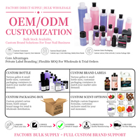 Monomère Acrylique EMA en Gros 500ml Marque Privée Logo Personnalisé Liquide pour Ongles Sans HEMA Fournitures Professionnelles de Manucure pour Salons Fabricant