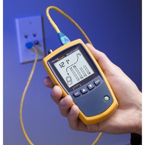 Vérificateur de câbles en cuivre Fluke Networks MicroScanner2 avec tonalité IntelliTone pour l'analyse des câbles RJ11, RJ45, coaxiaux et Ethernet - Product Image 5
