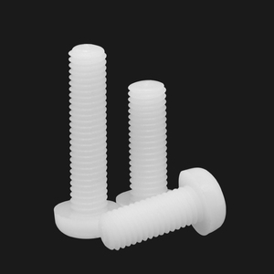 Factory White Black Plastic Pa66 Nylon Type H Z Cross Recessed Phillips Pan Head Machine <strong>Screw</strong> Din 34812 - Product Image 6