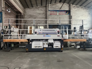 Máquina de Biselado de Vidrio en Línea Recta de 9 Motores, Suministro Directo de Fábrica para Paneles de Vidrio Laminado y de Construcción - Product Image 4