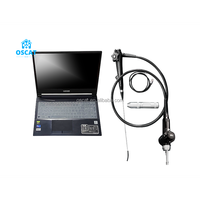 Équipement vétérinaire OSCAT meilleur prix tour d'endoscope de coloscope vidéo Flexible avec endoscope gastroscope
