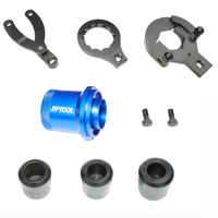 Juego de Herramientas Especiales HTL para BMW X3 X5 X6, Herramientas para Extraer e Instalar el Diferencial Trasero con 3 Llaves de Tubo