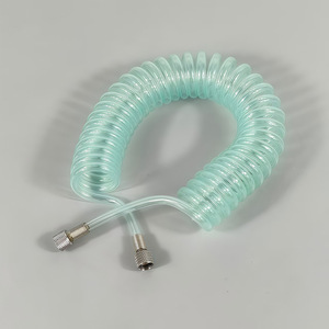 Manguera en espiral para aerógrafo, 3 metros, 8 mm, color verde claro, para pistola pulverizadora, accesorios para pulverizador de pintura - Product Image 1
