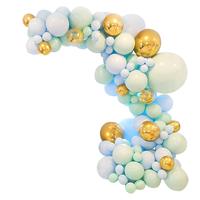Kit de guirlande de ballons pastel, macarons, arc-en-ciel, pour fête de 1er anniversaire, ensemble d'arche de ballons, décoration de mariage