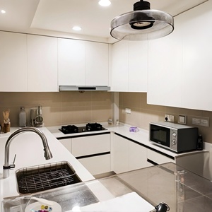 ชุดเครื่องครัวภายในห้องครัวทันสมัย MDF carcase สำหรับตู้อาหารแบบสั่งทำได้ - Product Image 4