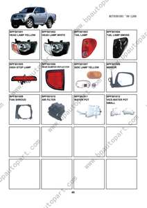 Luz <span class=keywords><strong>de</strong></span> Freno Alta 8334A159 para MITSUBISHI L200 2015 - Product Image 3