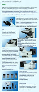 Photos capables de <span class=keywords><strong>microscope</strong></span> métallographique SCIEDU mesurant les Instruments d'analyse <span class=keywords><strong>Microscope</strong></span> composé d'imagerie épiscopique droit - Product Image 6