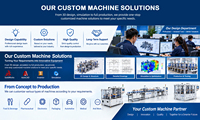 Machine à coudre industrielle à ultrasons de type bras pour une production haute performance de blouses chirurgicales et de sacs pour cadavres