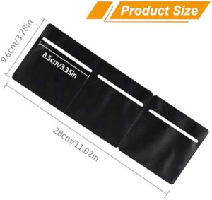 ที่ใส่แผ่นภาษีรถยนต์ 3 in 1 พลาสติก PVC สีดำขาว พิมพ์โลโก้ตามสั่ง ป้องกันลม - Product Image 2