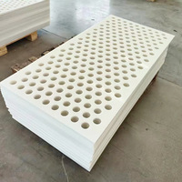 Plaques en nylon, HDPE et PP personnalisées non toxiques, épaisseur 10 mm, plaque en plastique perforée avec services de dessin et de découpe