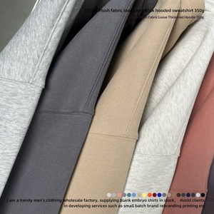 Felpe con Cappuccio di Alta Qualità 100% Cotone con Stampa Puff 350gsm, Felpe con Logo Spiderring, Pullover Casual Y2K per <span class=keywords><strong>Uomo</strong></span> - Product Image 5