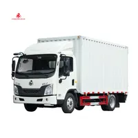 Hoge Kwaliteit Euro 4 Nieuwe 4X2 Doos Van Price109hp Links Drive 6 Wiel Diesel Kleine Mini 5ton Licht hoofd Cargo Truck