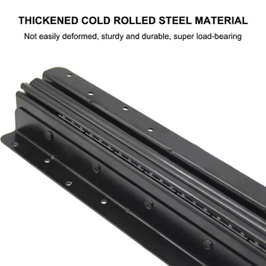 Kim Loại cài đặt khung tủ quần áo gắn slideway đường sắt loạt tải ẩn dưới undermount nhiệm vụ nặng nề Ngăn kéo trượt cho cầu thang tủ - Product Image 2