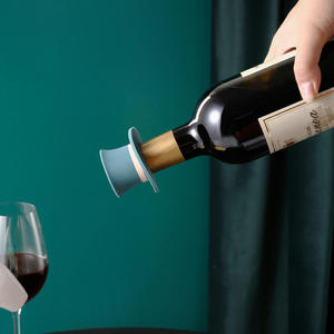 Accesorios de <span class=keywords><strong>Bar</strong></span> Más Vendidos con Envío a Estados Unidos, Tapón de Botella de Vino y Cerveza de Silicona con Diseño de Sellado al Vacío para Uso en la Cocina - Product Image 1