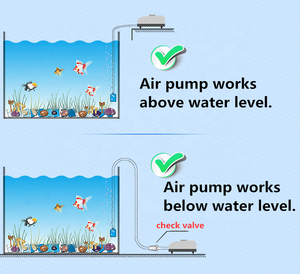 Pompa Oksigen HAILEA ACO-9601/9602/9610 Ultra-senyap Aerator Pompa Udara Kecil yang Dapat Disesuaikan untuk Akuarium Ikan Rumah Tangga - Product Image 5