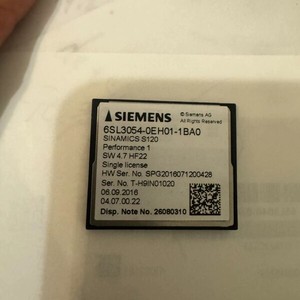 Carte mémoire série 6SL3054-0EH00-1BA0/6SL3054-0EH01-1BA0/6SL3054-0CG00-1AA0 pour système de commande SINAMICS S120 - Product Image 5