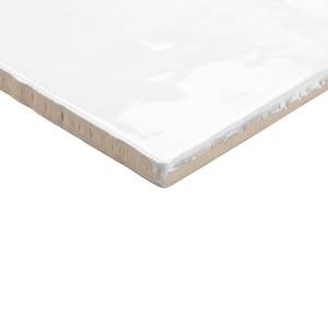 Piastrella Creta-13 Bianco Lucido 13x13 Cm con Bordi Irregolari Spessore 9 Mm - Product Image 3