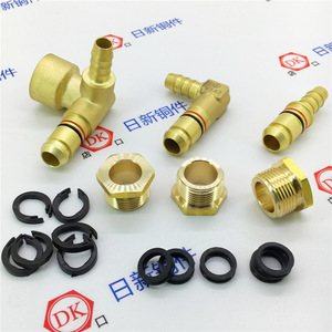 Rixin Brass VoSS <b>Connectors</b> 230 Series Threaded <b>Quick</b> Connect For Automotive Chassis - Product Image 1