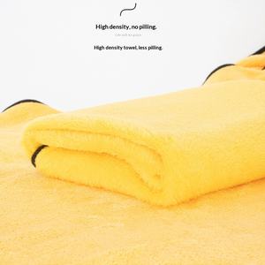 Serviette de bain pour animaux de compagnie, séchage rapide, en polaire corail, pour chien et chat, épaisse, douce, design classique de dessin animé, plastique inclus, vente en gros - Product Image 2