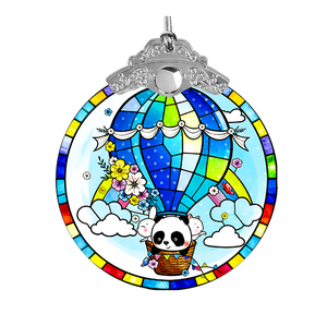 Customized Luxury Christmas Ornaments Glass Pendant Factory Wholesale High Quality <b>Environment</b>-Friendly Crystal Glass Blank - Product Image 6