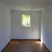 Conteneur préfabriqué en acier galvanisé sur mesure de 20 pieds et 40 pieds pour maison, bureau, dortoir, magasin
