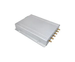 13.56mhz fixed rfid chip reader external long range 1/6/12/24/30 ports 35W for warehouse management aluminium alloy