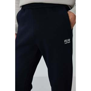 Andy Tas - Ensemble de survêtement en molleton bleu marine pour homme - 85190 - Bleu marine/gris pierre - Product Image 6