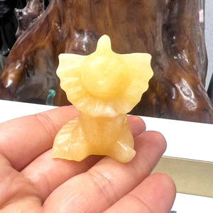 Venta al por mayor de ópalo natural tallado a mano, cristal curativo de dibujos animados, tallado de <span class=keywords><strong>Vaporeon</strong></span> para regalos DIY - Product Image 2