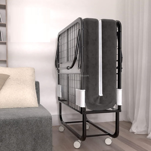 Nhà Máy Bán buôn cắm trại cot ý gấp <span class=keywords><strong>Sofa</strong></span> giường Kim Loại khung Trọng lượng nhẹ có thể gập lại <span class=keywords><strong>Inflatable</strong></span> khách sạn gấp cot - Product Image 4