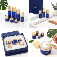 Pot en acrylique pour cosmétiques, flacon de lotion 30ml 50ml 100ml, double paroi, crème, beurre corporel, couleur personnalisée, impression sérigraphique, vente en gros