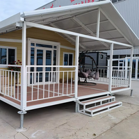 Maison modulaire préfabriquée Voros Custom, conteneur extensible 20 pieds/40 pieds, cuisine intégrée, structure légère en acier, Casa Modular