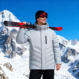 سترة تزلج رجالية مقاومة للماء والرياح، جاكيت للتزلج على الجليد، معزول للرحلات الشتوية - Product Image 1