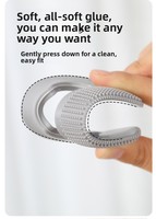 Éliminateur de poils Simple en gel de silicone, brosse à gel souple, grattoir pour poils d'animaux, collecteur de poils de chien et de chat, coupe-boules de poils