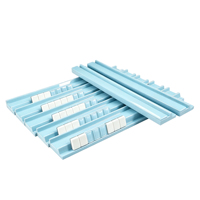Estante de madera de alto brillo para Mahjong americano con empujador de Mahjong de borde recto