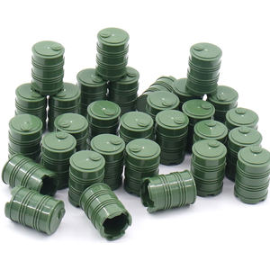 Военное оружие 2, пластиковые масляные бочки, модель, игрушечные строительные блоки для заправочной станции, наборы для военных аксессуаров - Product Image 6