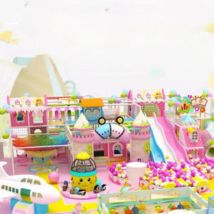 어린이를위한 맞춤형 대형 실내 놀이터 세트 슬라이드 볼 피트 터널이있는 소프트 플레이 센터 어린이 역할 놀이 집 - Product Image 5