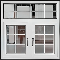 Ventanas de PVC para Interiores de Casa, Ventanas Corredizas de Vinilo y Plástico, Diseño Moderno, Ventanas Corredizas de PVC con Doble Acristalamiento