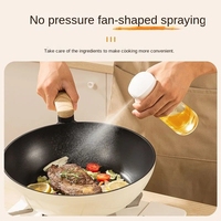 Bouteille d'huile de cuisine Spray de cuisson Bouteille d'huile d'olive Fitness Barbecue Spray Distributeur d'huile