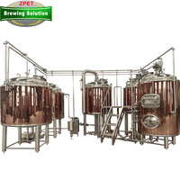 Machine de brassage de bière électrique chauffée à 3 cuves, 600L, 5BBL, équipement de brasserie pour pub