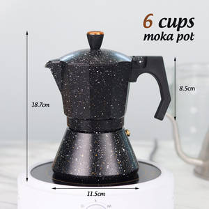 Cafetière à expresso en aluminium personnalisée pour cuisinière, Moka Pot 316, cafetière à expresso <span class=keywords><strong>italienne</strong></span> Colbro avec base pour cuisinière à induction - Product Image 5