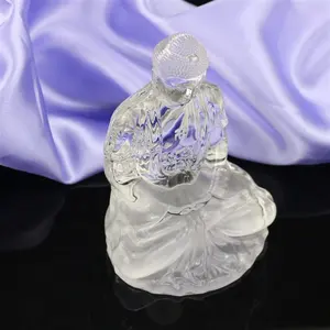 Newest High Quantity Crystal figure of Buddha/Crystal Buddha Figurine Sculpture of the Buddha Statue Home Decor Figurine