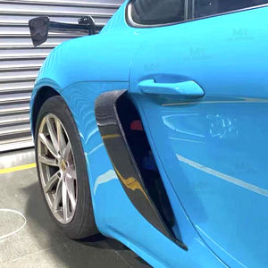 Pallini d'aria in vera fibra di carbonio kit corpo di sfiato laterale per <span class=keywords><strong>Porsche</strong></span> Cayman Boxster <span class=keywords><strong>718</strong></span> all'ingrosso accessori <span class=keywords><strong>Auto</strong></span> Refitting - Product Image 4