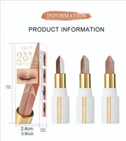 Stick de fard à paupières mat double couleur, imperméable, résistant à la transpiration, longue durée, lisse, facile à appliquer, sans bavures, maquillage pour les yeux, cosmétiques