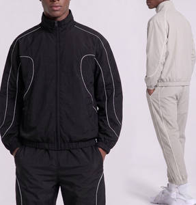 Chaqueta <span class=keywords><strong>Cortavientos</strong></span> Personalizada, Impermeable, Ecológica, Estilo Deportivo, Retro, con Tira Reflectante 3M, Ligera - Product Image 1
