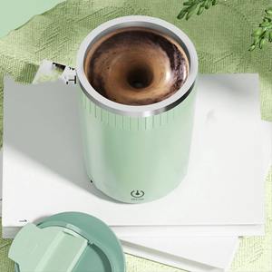 Taza Mezcladora Magnética Automática, Taza Eléctrica para Café y Leche con Autoagitación, Recargable, de Acero Inoxidable, Mezclador Giratorio - Product Image 4