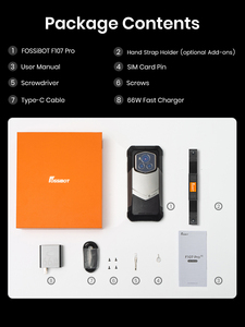 Thế giới đầu tiên gồ ghề điện thoại 12 + 512GB gồ ghề điện thoại thông minh tầm nhìn ban đêm 28000mAh chính 200mp máy ảnh <span class=keywords><strong>Android</strong></span> 15 fossibot F107 Pro - Product Image 3