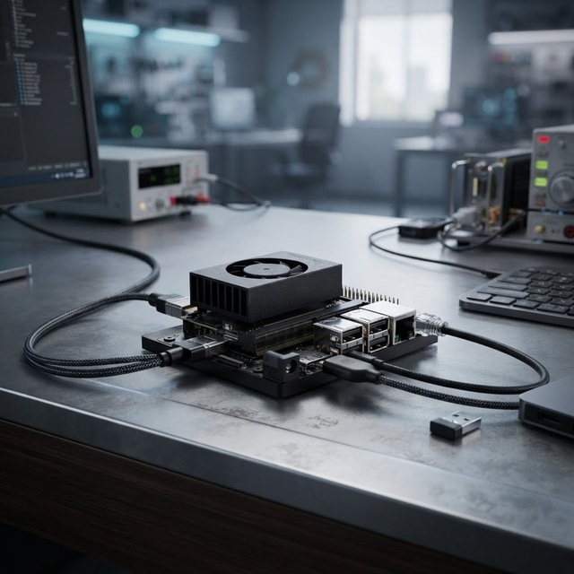 Jetson Orin Nano Super Developer Kit 8GB 67 TOPS Edge Generative AI Supercomputer Ubuntu OS High Stability for LLM VLM Robotics