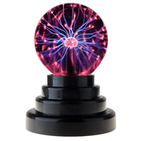 Lampe à boule Plasma 3/5/6/8 pouces pour fêtes, décorations