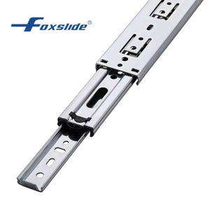 Rail de guidage traitement tiroir rail coulissant Rail à trois sections poinçonnage personnalisé finition de produits en aluminium - Product Image 5